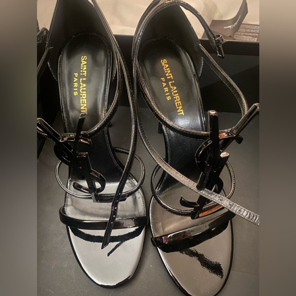 YSL Cassandra Heels